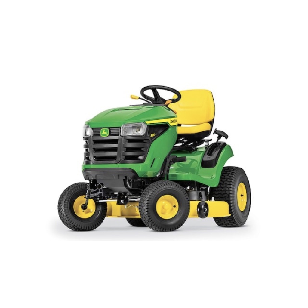John Deere S120 42" Tractor Lawn Mower provided by Greater West Outdoor Power Equipment & Hire