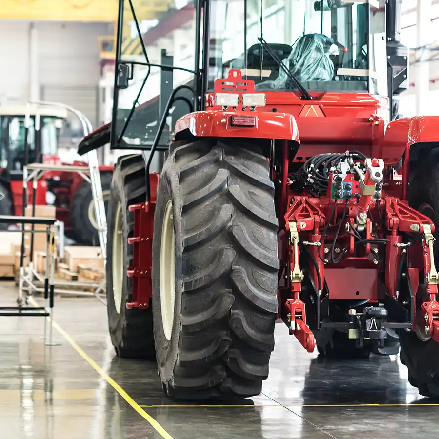 Agricultural heavy machinery servicing and preventative maintenance